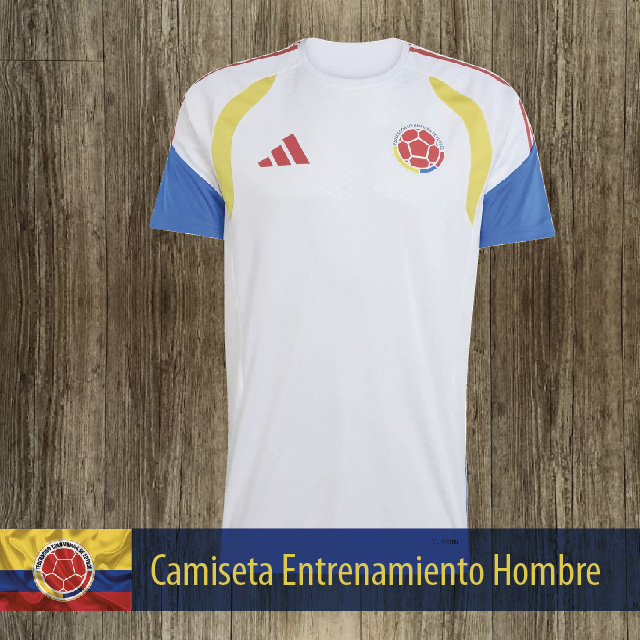 Camiseta Blanca Colombia