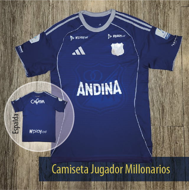 Camiseta Millonarios 2026